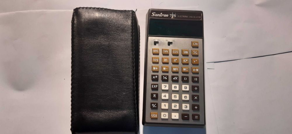 stary kalkulator zabytek techniki prl santron 725 unikat