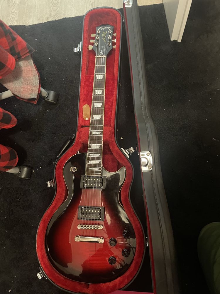 Epiphone Les Paul Slash Vermilion Burst