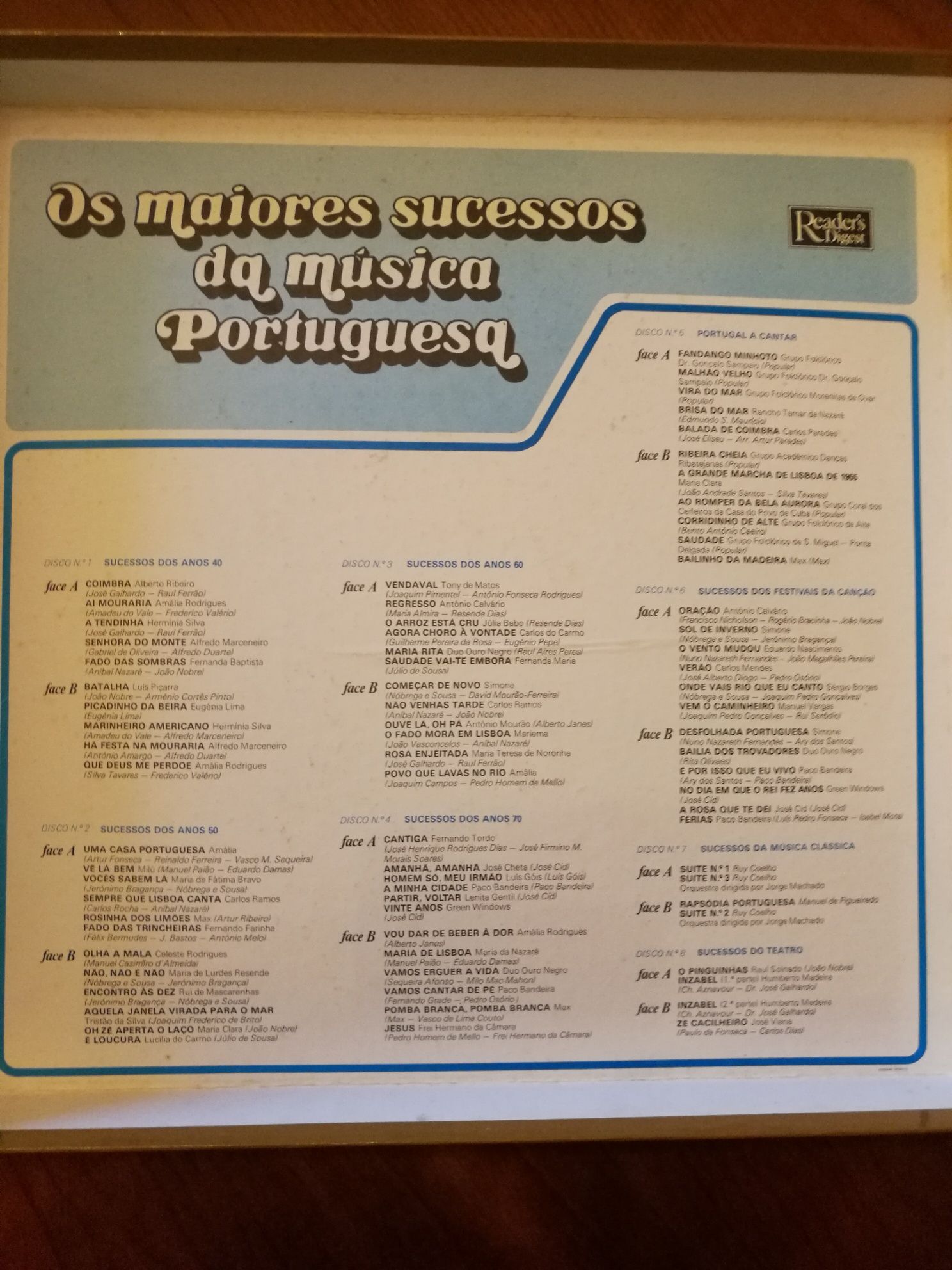LP - Os maiores sucessos da música portuguesa