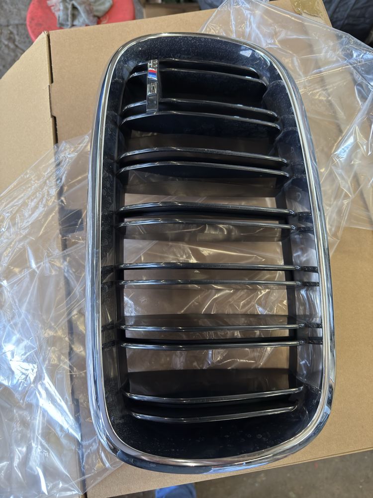Grill Bmw X6M F86 F15 F16 - M power Lewy