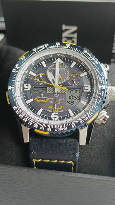 NOWY Męski Zegarek Citizen JY8078-01L PROMASTER Eco-Drive Blue Angel