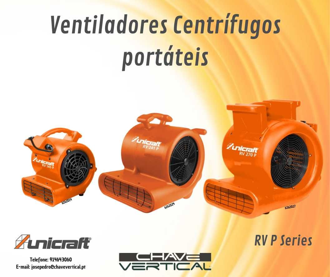 Ventiladores Centrífugos Portáteis RV P Series UNICRAFT    JR19
