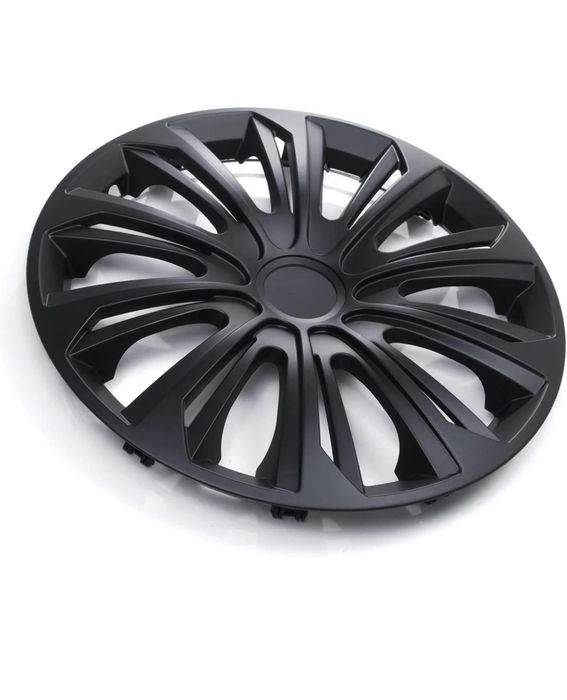 Kołpaki NRM Strong 16” 16 cali Czarny Mat Black Mat