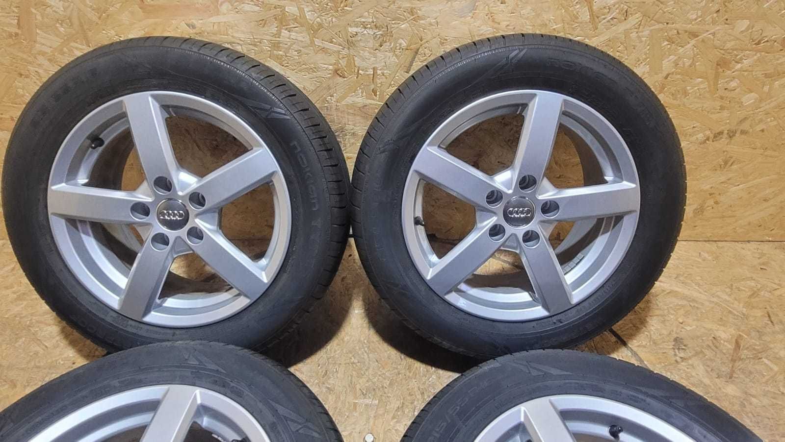 Koła letnie 5x112 16" 7j et 35 Nokian 215/55/16 AUDI A4 B8 B9