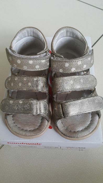 Sandałki sandały złote Emel rozmiar 21 model E2379