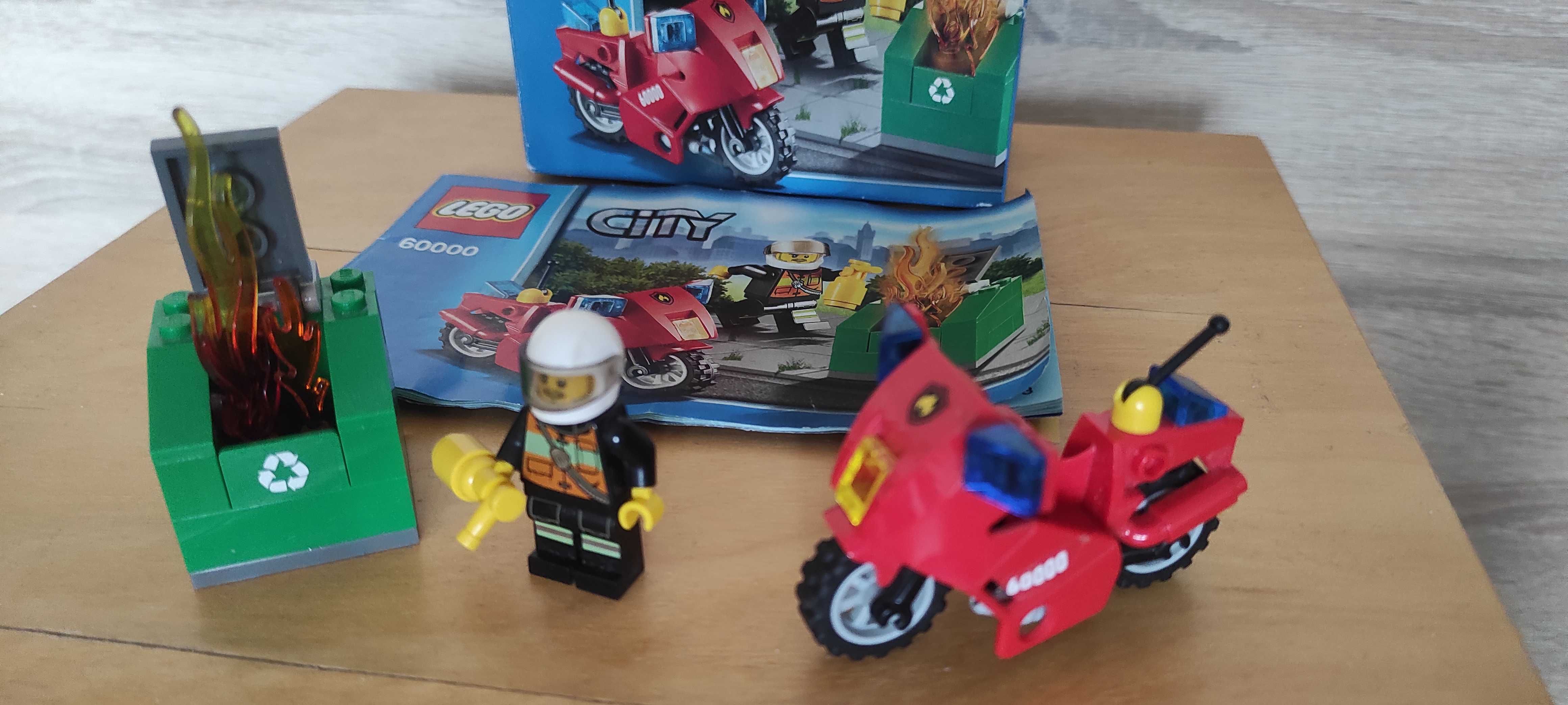 Lego 60000 City strażak zestaw instrukcja pudełko komplet