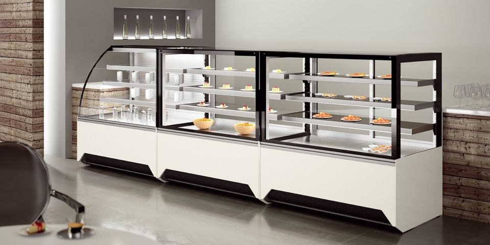 Vitrines pastelaria padaria