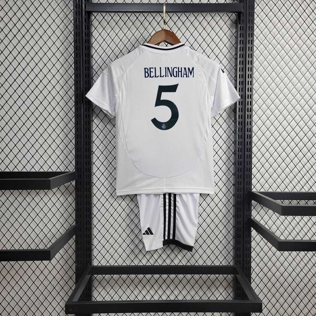 Strój piłkarski REAL MADRYT kids 2024/25 Bellingham 5. Wys z POLSKI
