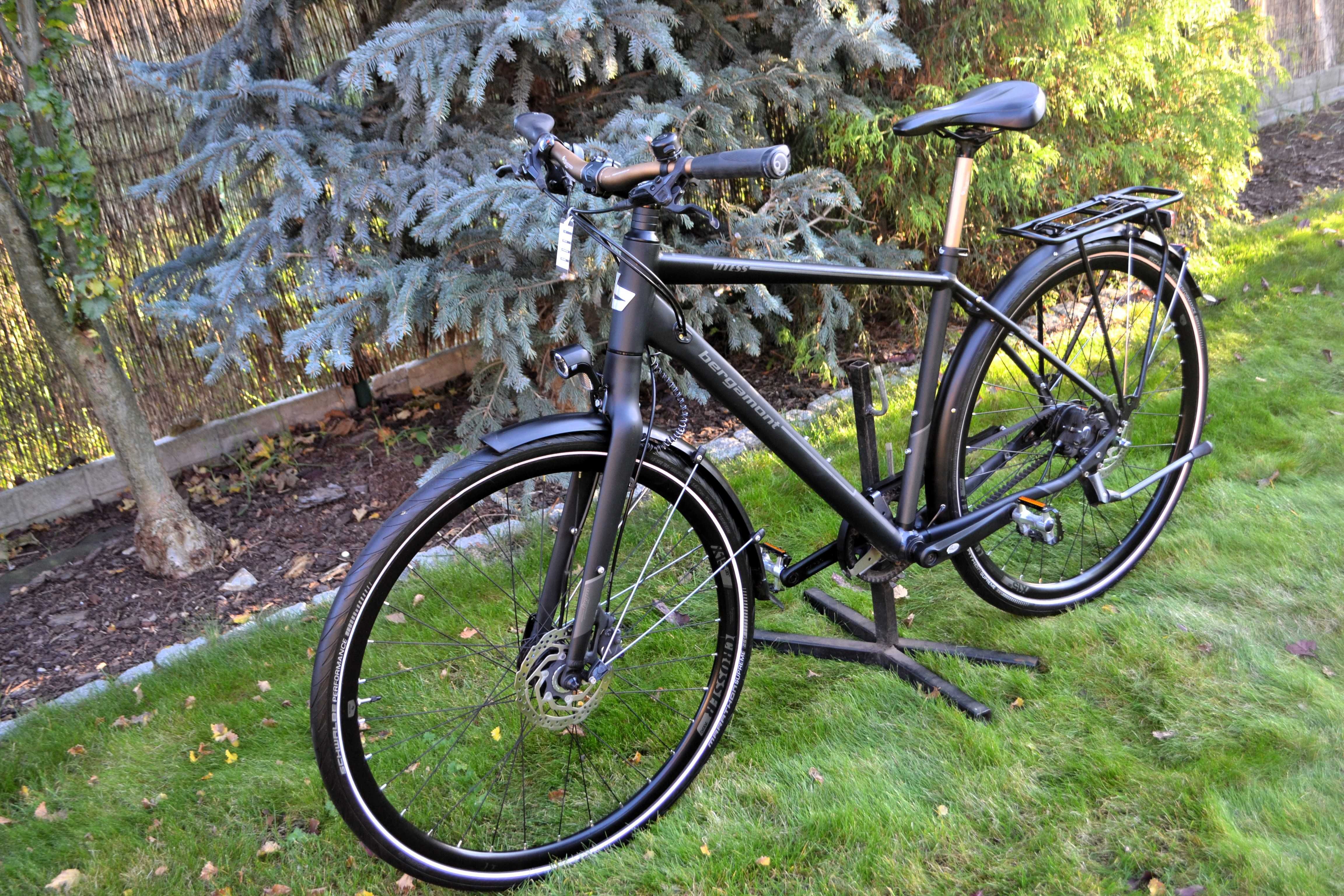 Rower trekkingowy miejski Bergamont Vittes 8  52cm L - PASEK!!