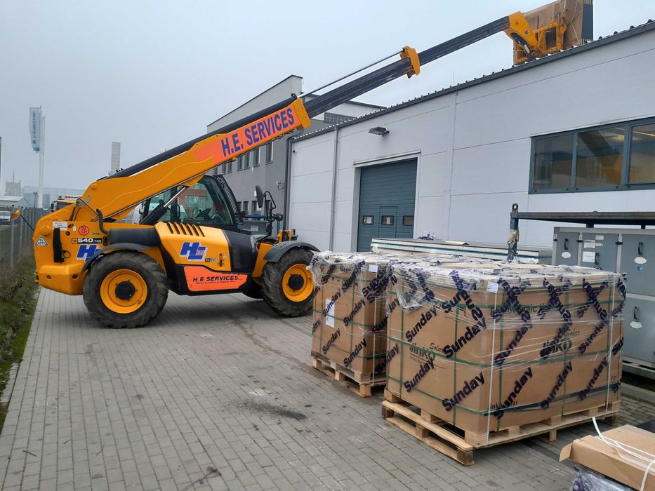 Wynajem wypożyczalnia ładowarek teleskopowych relokacja