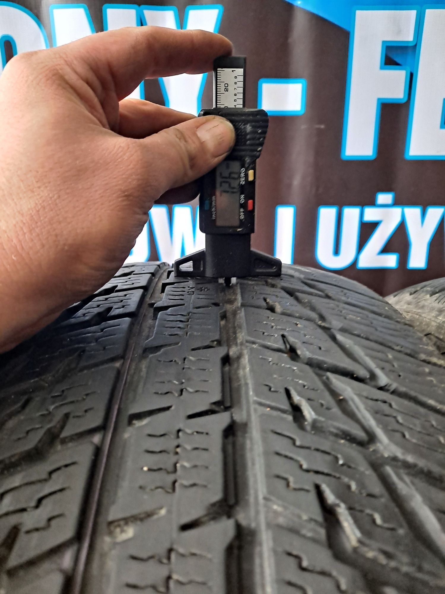 255/55/19 Opony zimowe Nokian ładny Komplet 7.2mm!!