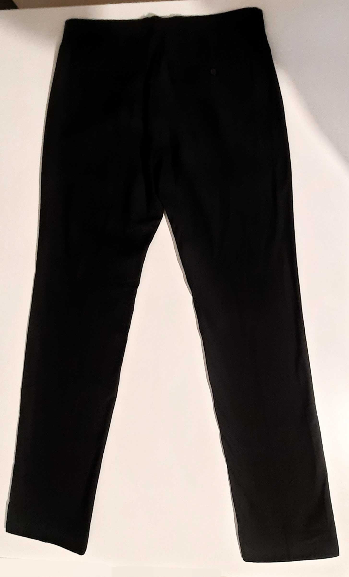 Spodnie eleganckie męskie czarne, Reserved, rozmiar 50