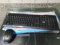 Conjunto Rato e Teclado sem fios