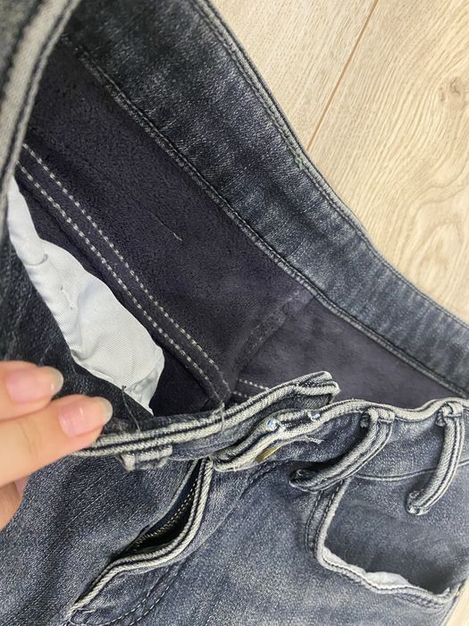 джинсы baggy утепленные