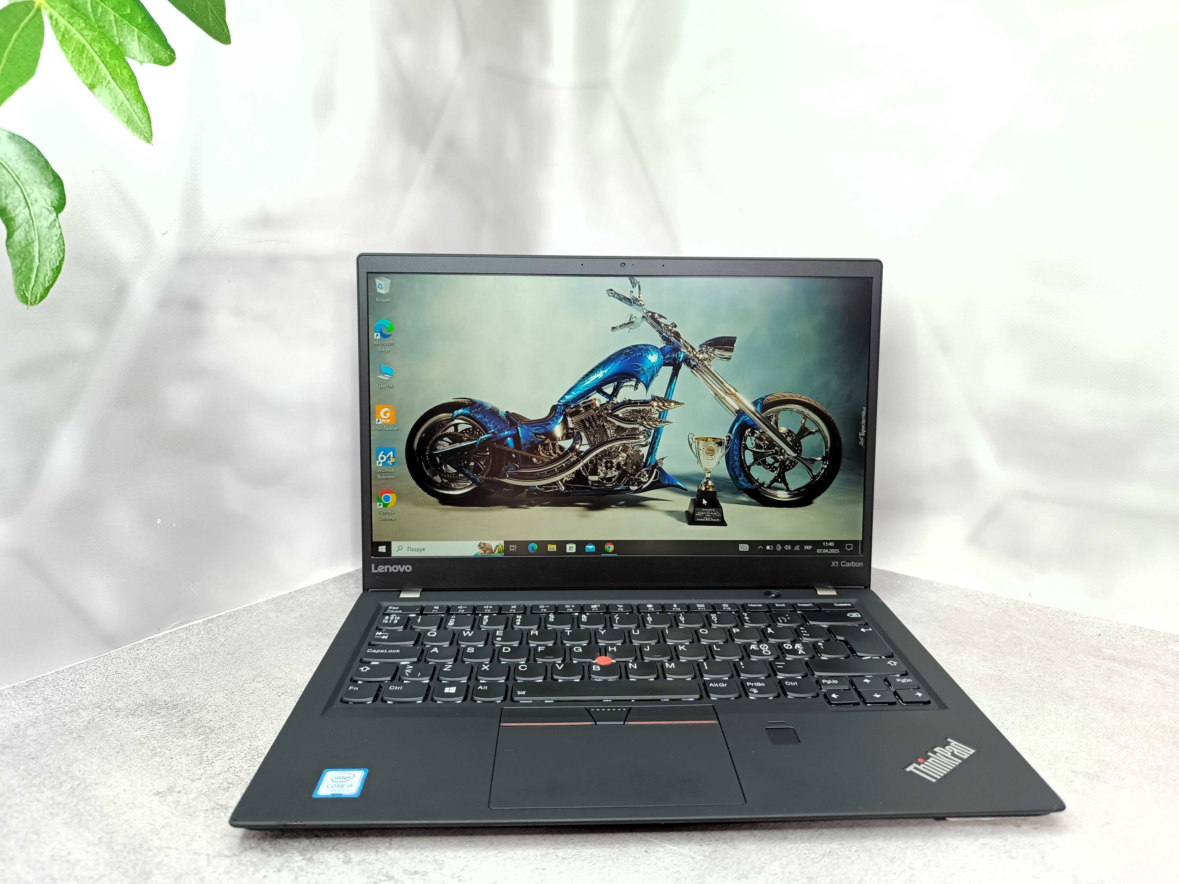 Ноутбук Lenovo ThinkPad X1 Carbon 5th/i5-7200U/8/256/14 "Full HD IPS