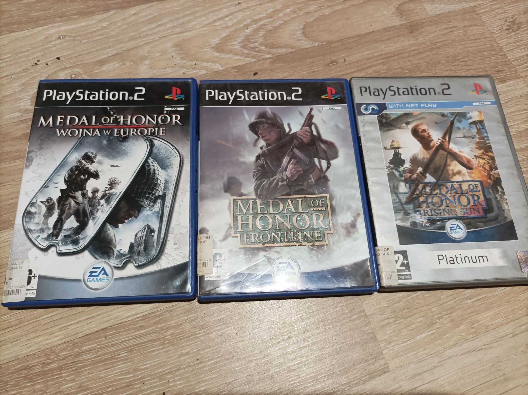 Medal od honor wojna w Europie runing sun PlayStation ps2