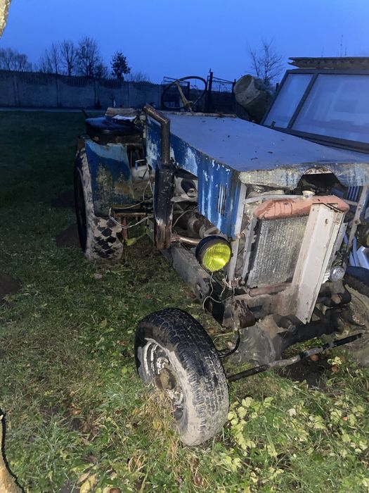 Саморобний трактор мерседесовський мотор 124