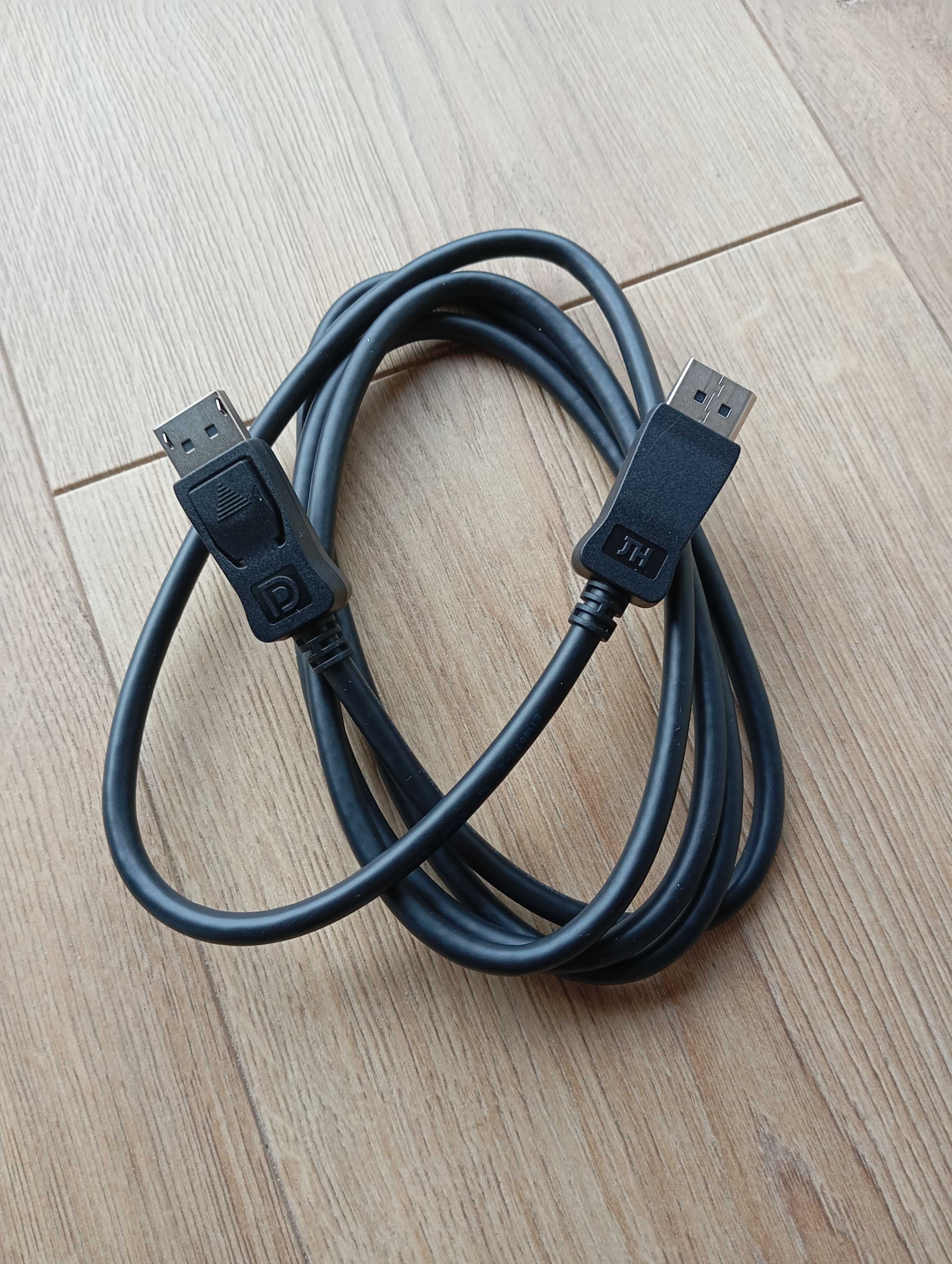 Kabel DisplayPort - 160 cm  - Zestaw 5 szt!
