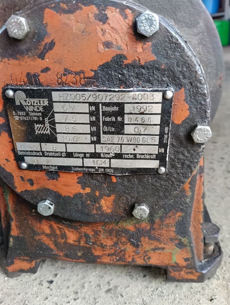 Wyciągarka hydrauliczna