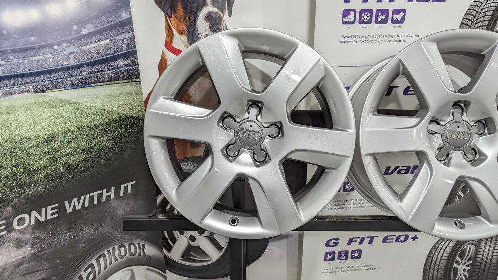 Диски Audi 5/112 R17 7.5J ET26 dia66.6mm