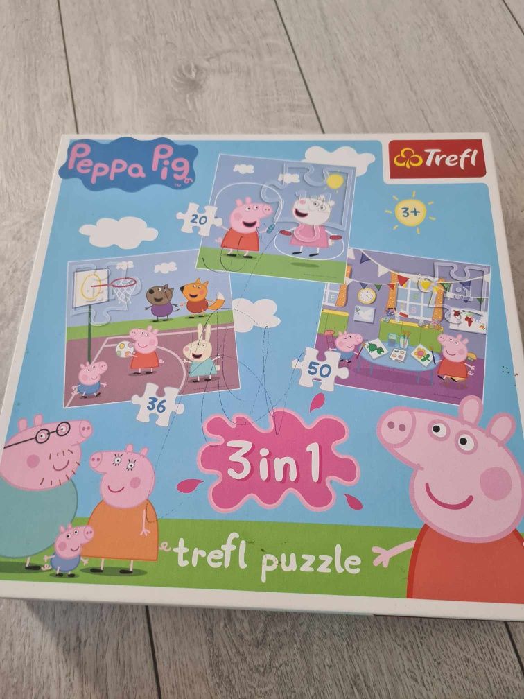 Świnka Peppa puzzle
