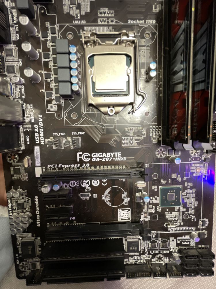 Комплект Gigabyte GA-Z87-HD3+i5-4670K+G.Skill 8Gb (0656)