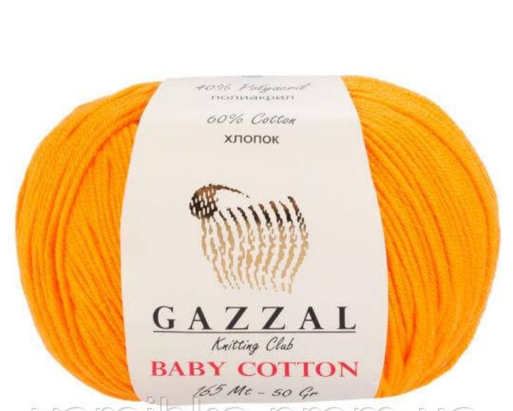 Пряжа Gazzal Beby Cotton