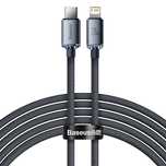 Kabel Baseus CAJY Lightning - USB-C PD QC 20W 480Mb/s 2m - czarny
