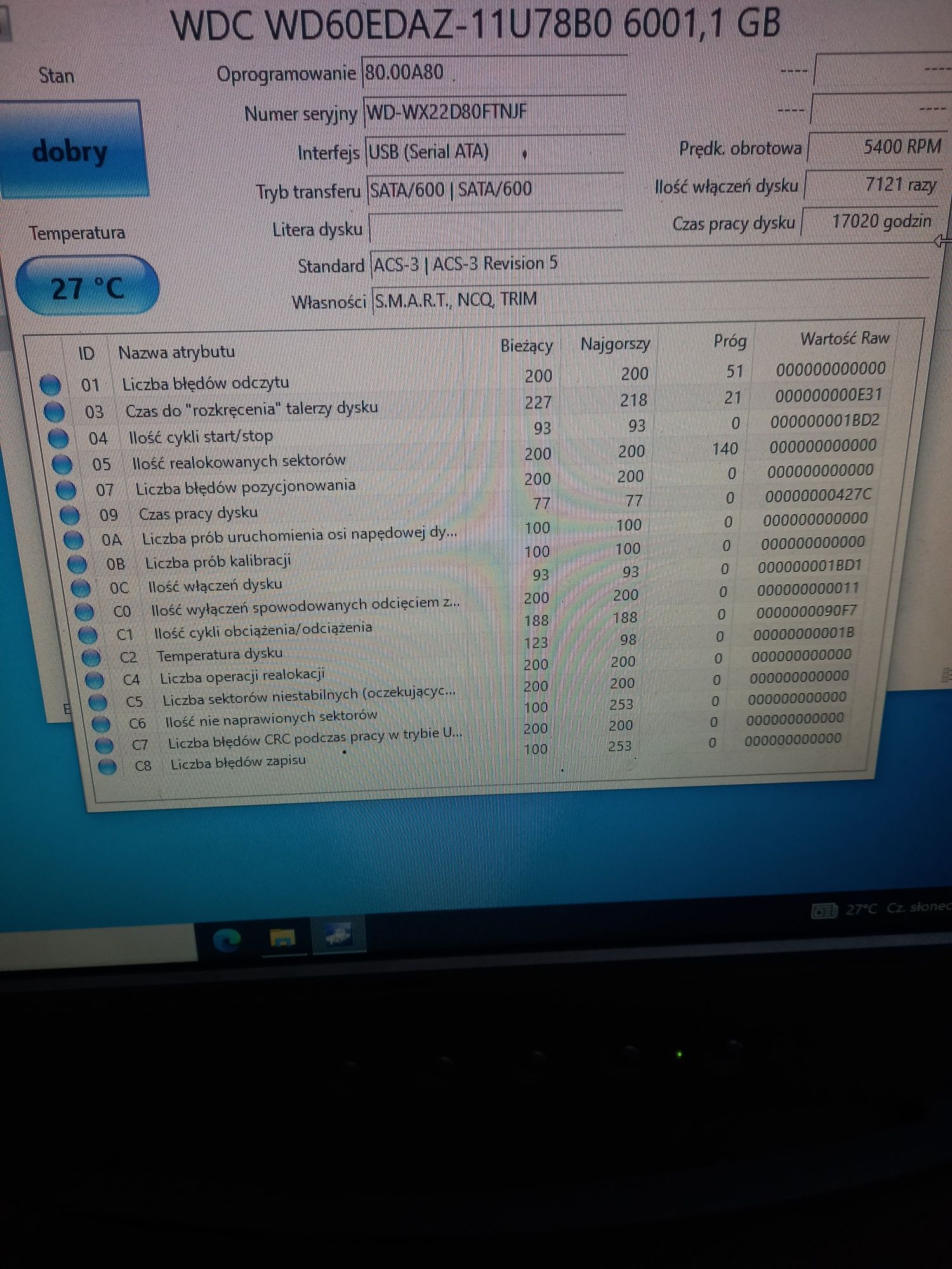 Dysk WD Elements zewnętrzny 6TB