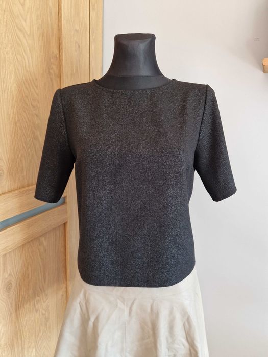 Czarna bluzka kapsułowa New Look rozmiar S/M