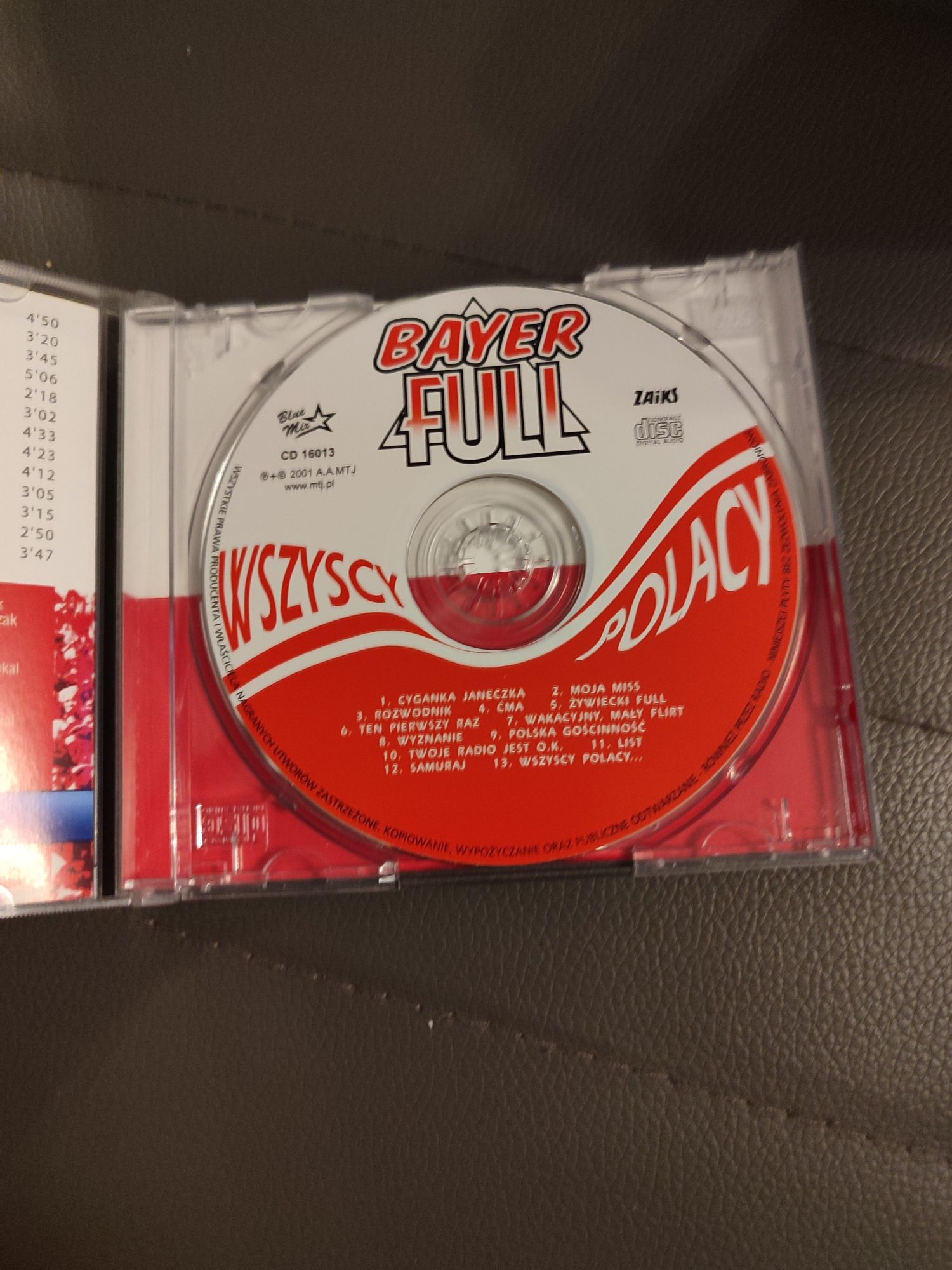 Bayer Full wszyscy Polacy... płyta CD disco polo