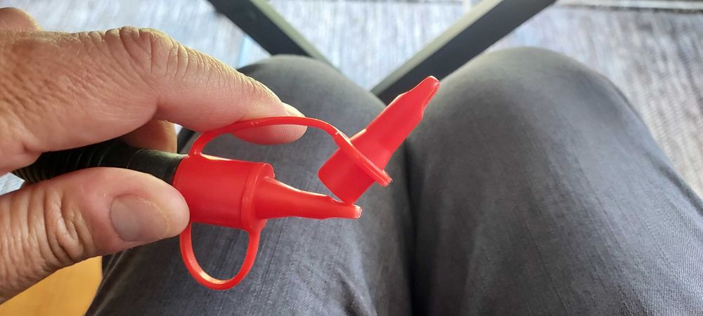 Bomba de enchimento para campismo