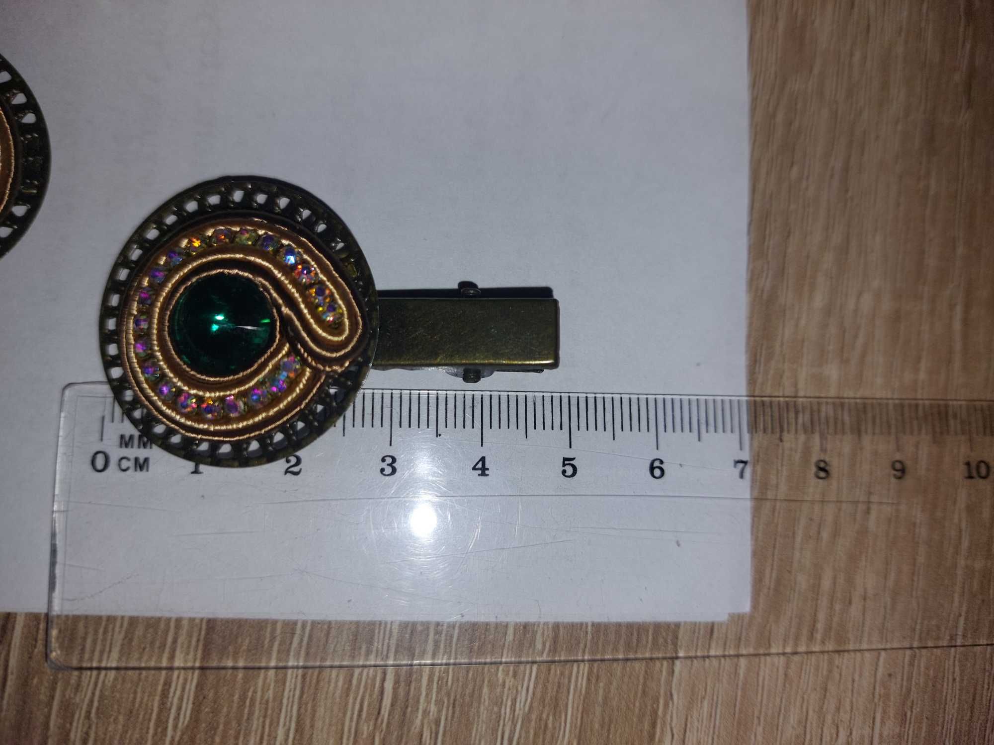 spinki do włosów 2x soutache