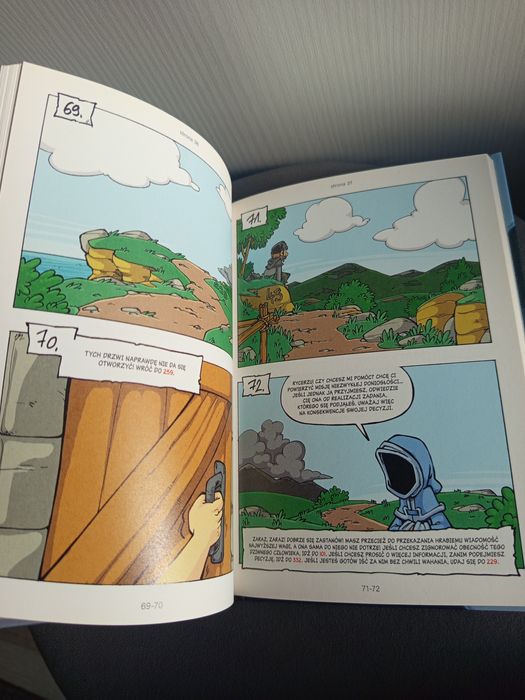 Rycerze 2 wiadomość komiks paragrafowy