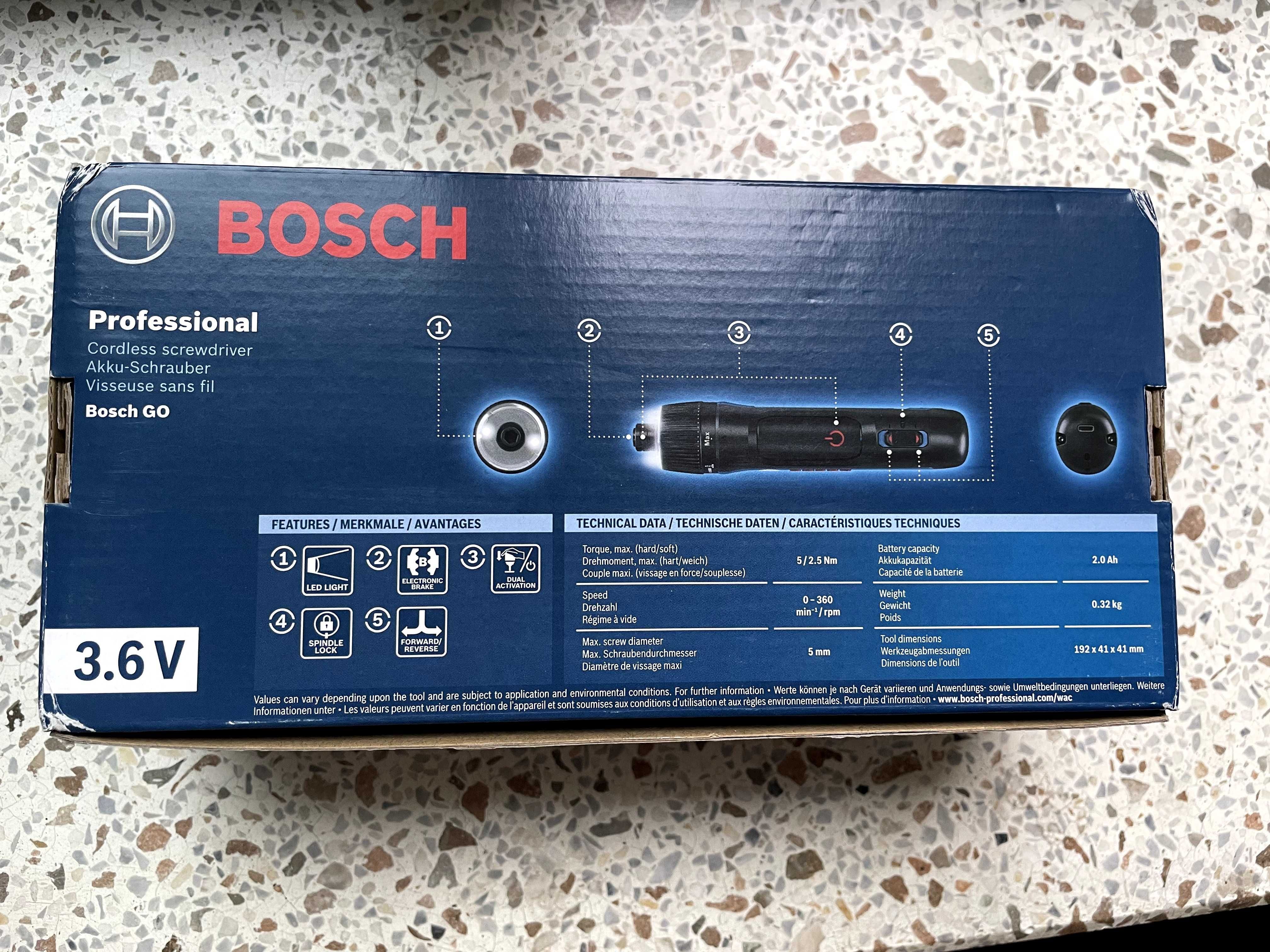 Електровикрутка Bosch GO 3