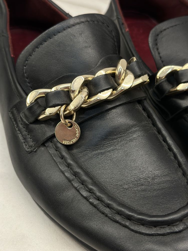 Шкіряні лофери Tommy Hilfiger 38р