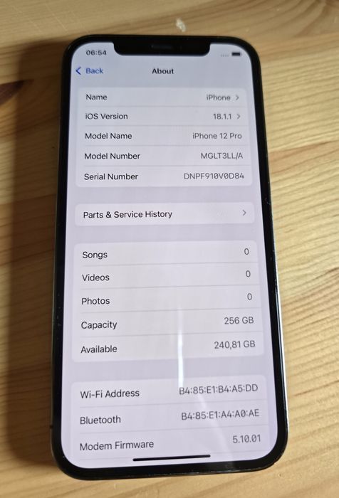 Iphone 12 pro 256
