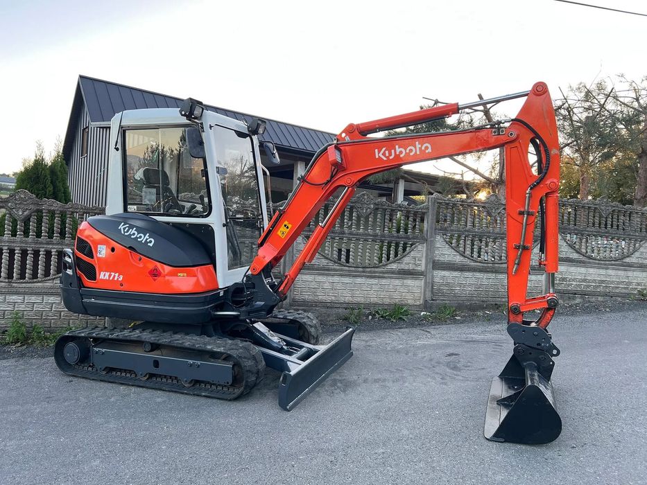 Kubota KX 71-3 * Minikoparka Kubota KX71 * 3 Tony * Stan Bardzo Dobry * Silnik 4 Cylindry *  * 2008 rok * Sprowadzona * Mini Koparka * kx 61-3 * jcb cat *