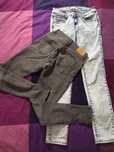 Spodnie zara basic proste rurki