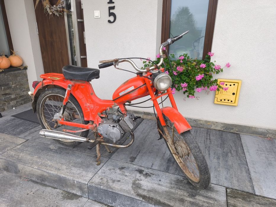 Romet Komar Zarejestrowany !  - WYSYŁKA w CENIE - !  Białe tablice