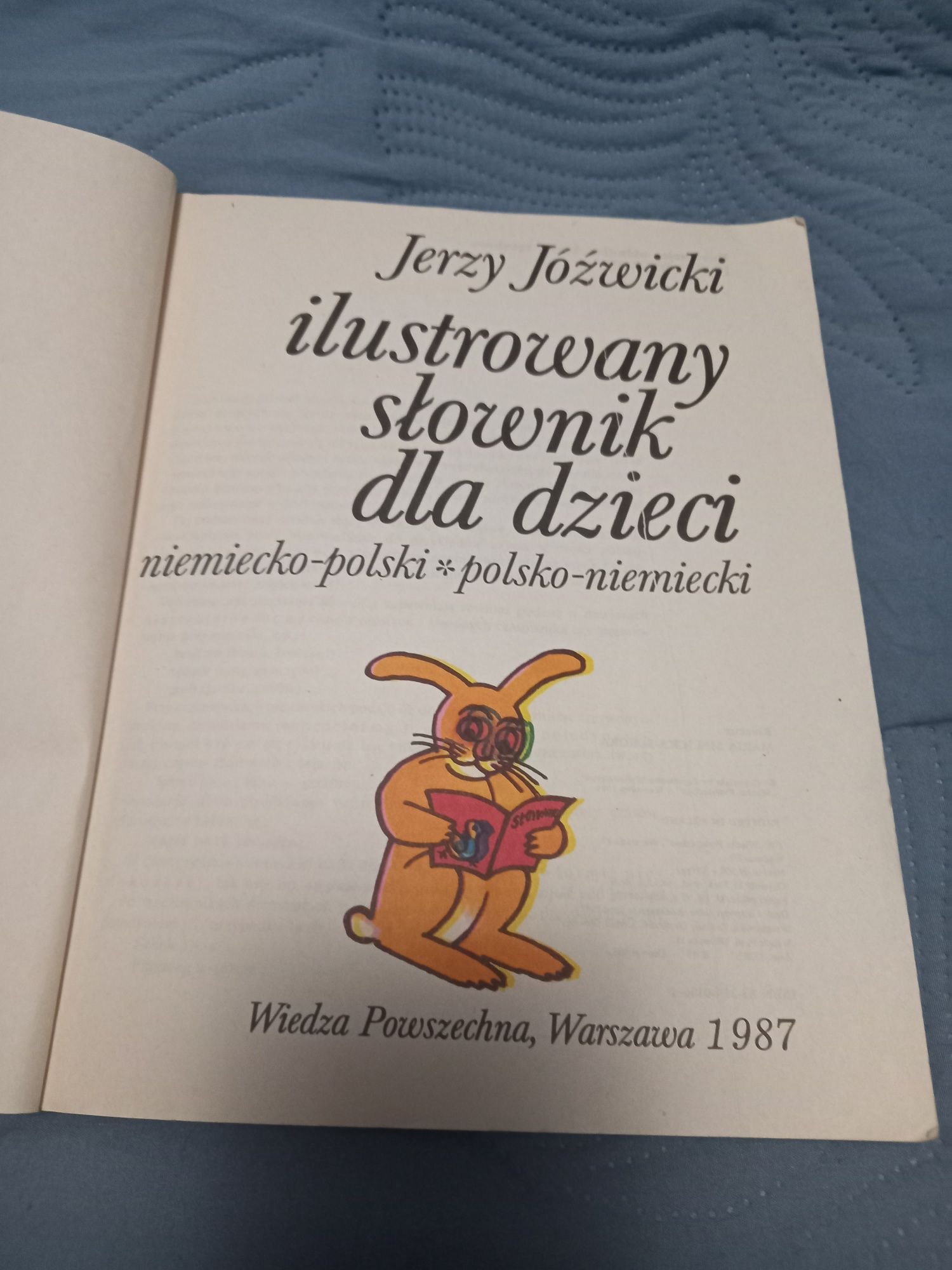 Ilustrowany słownik dla dzieci niemiecki