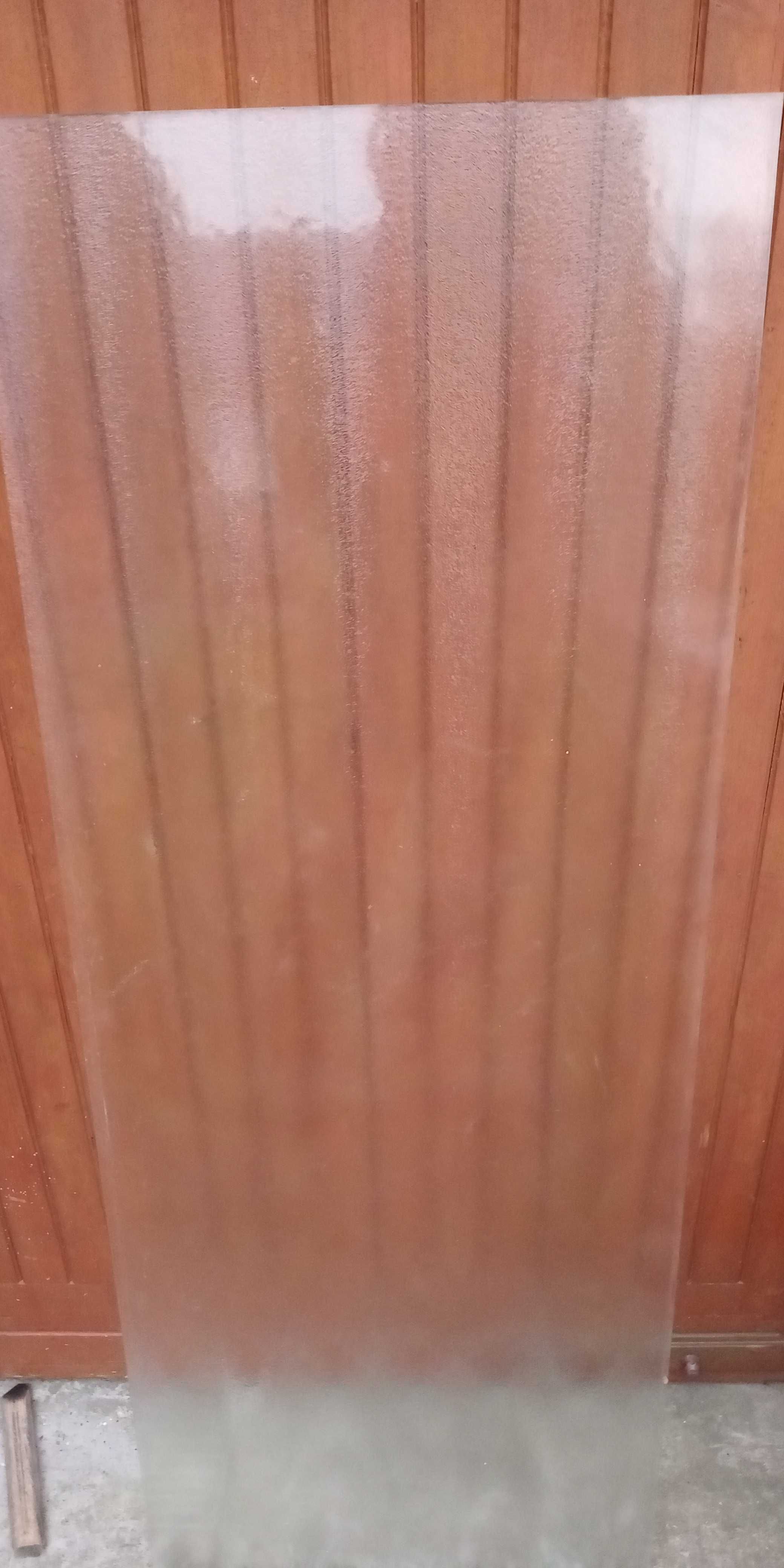szyba do drzwi wewnètrznych pokojowych 142cm / 54cm
