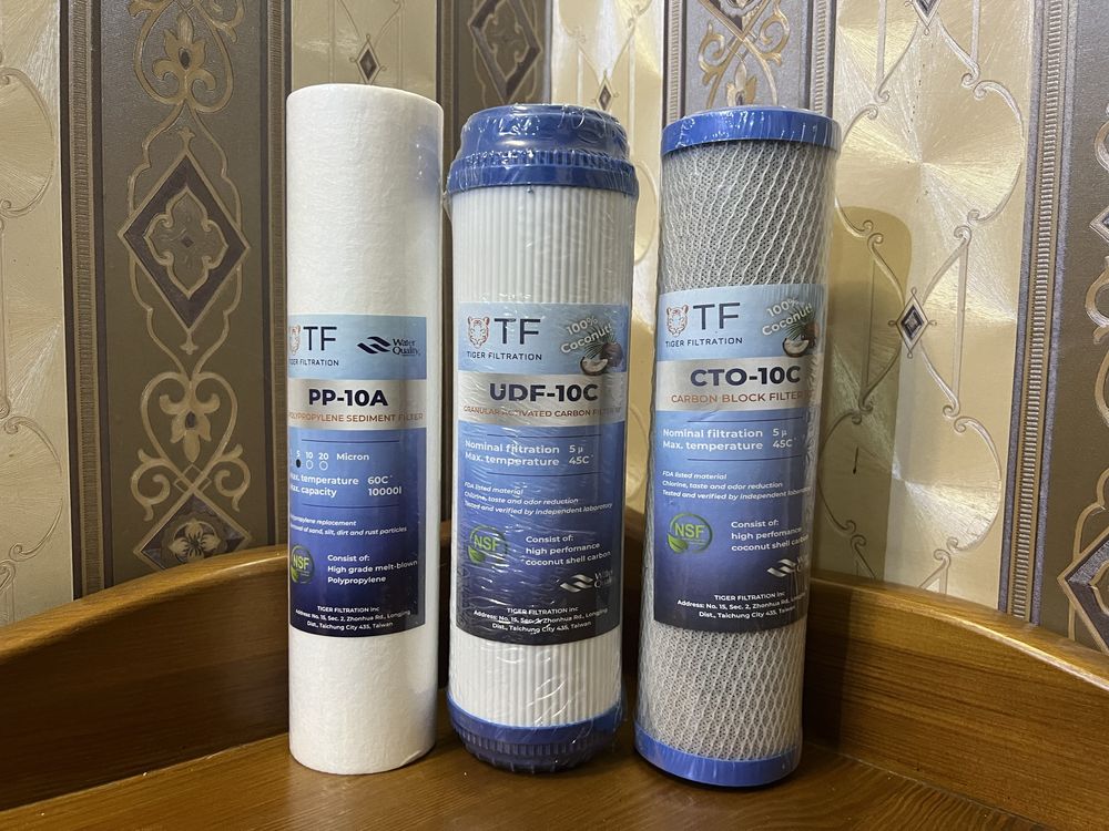 комплект картриджей для питьевых фильтров TIGER FILTRATION Тайвань