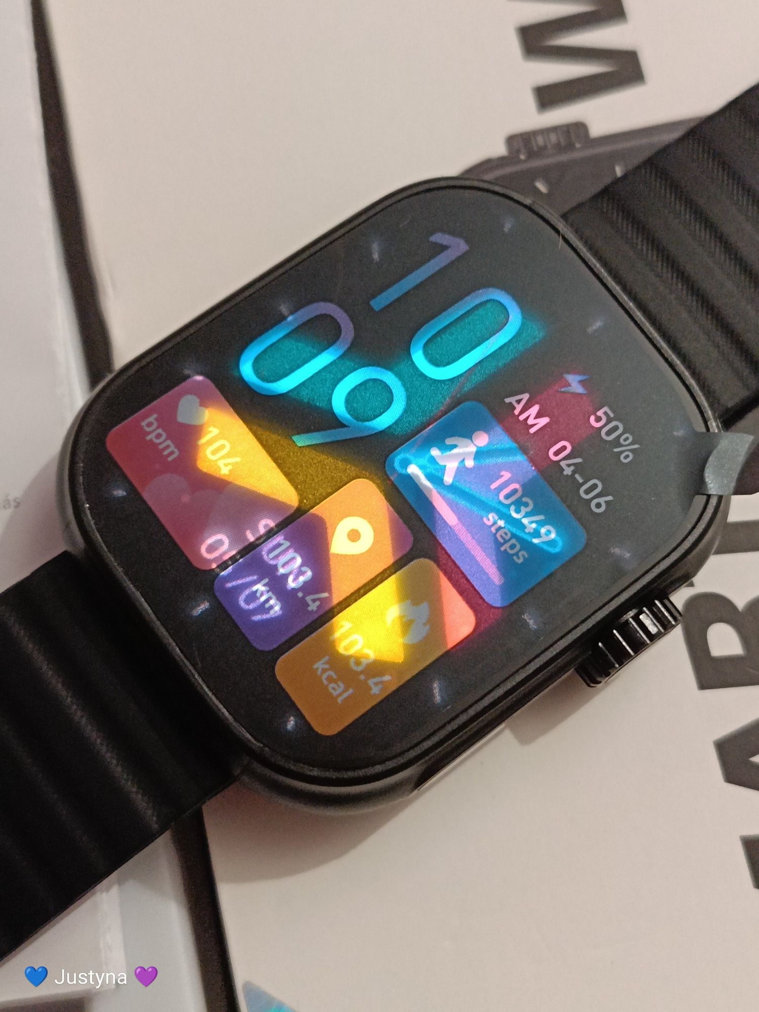 Zegarek smartwatch senbono