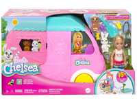 Barbie Kamper Chelsea Mini Lalka + Zwierzątka Akcesoria Hnh90 Za5091