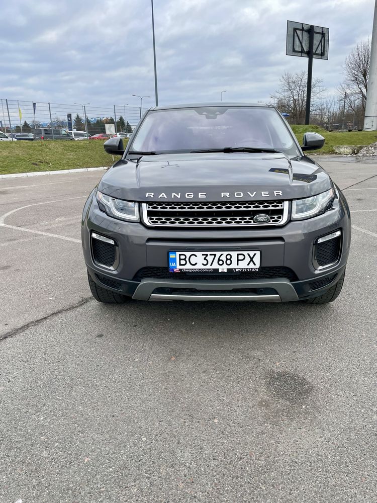 Range Rover Land Rover Evoque максимальна комплектація