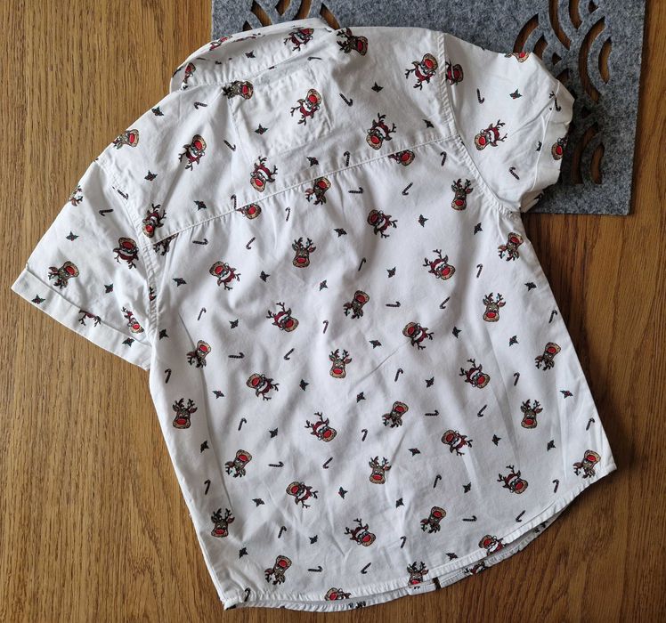 Koszula świąteczna roz. 116