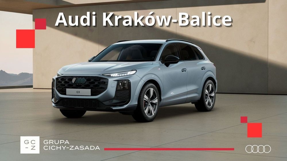 Audi Q3 nowy model / Pakiet Tech Plus / jeden z pierwszych egzemplarzy