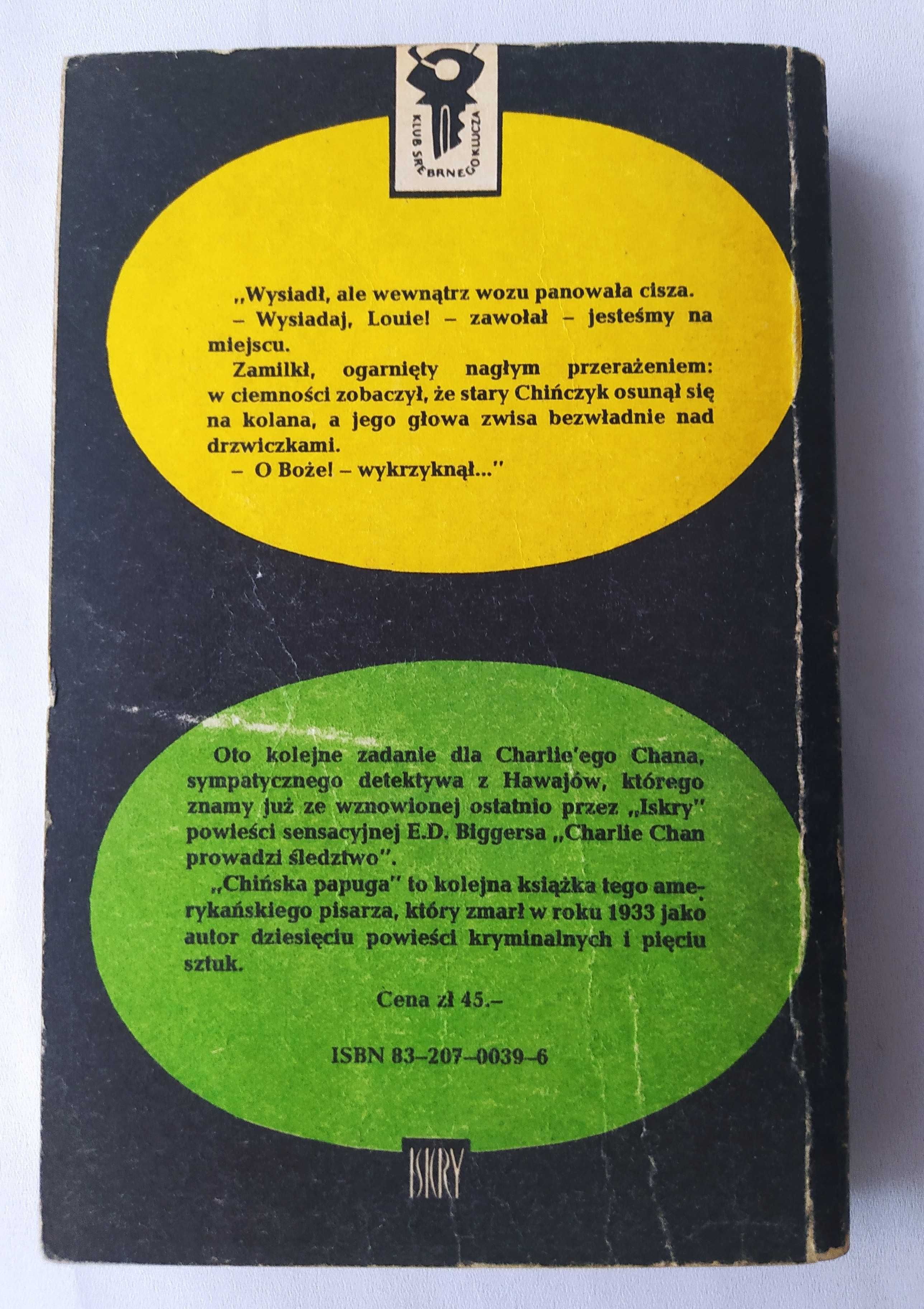 Chińska papuga – Earl Derr Biggers