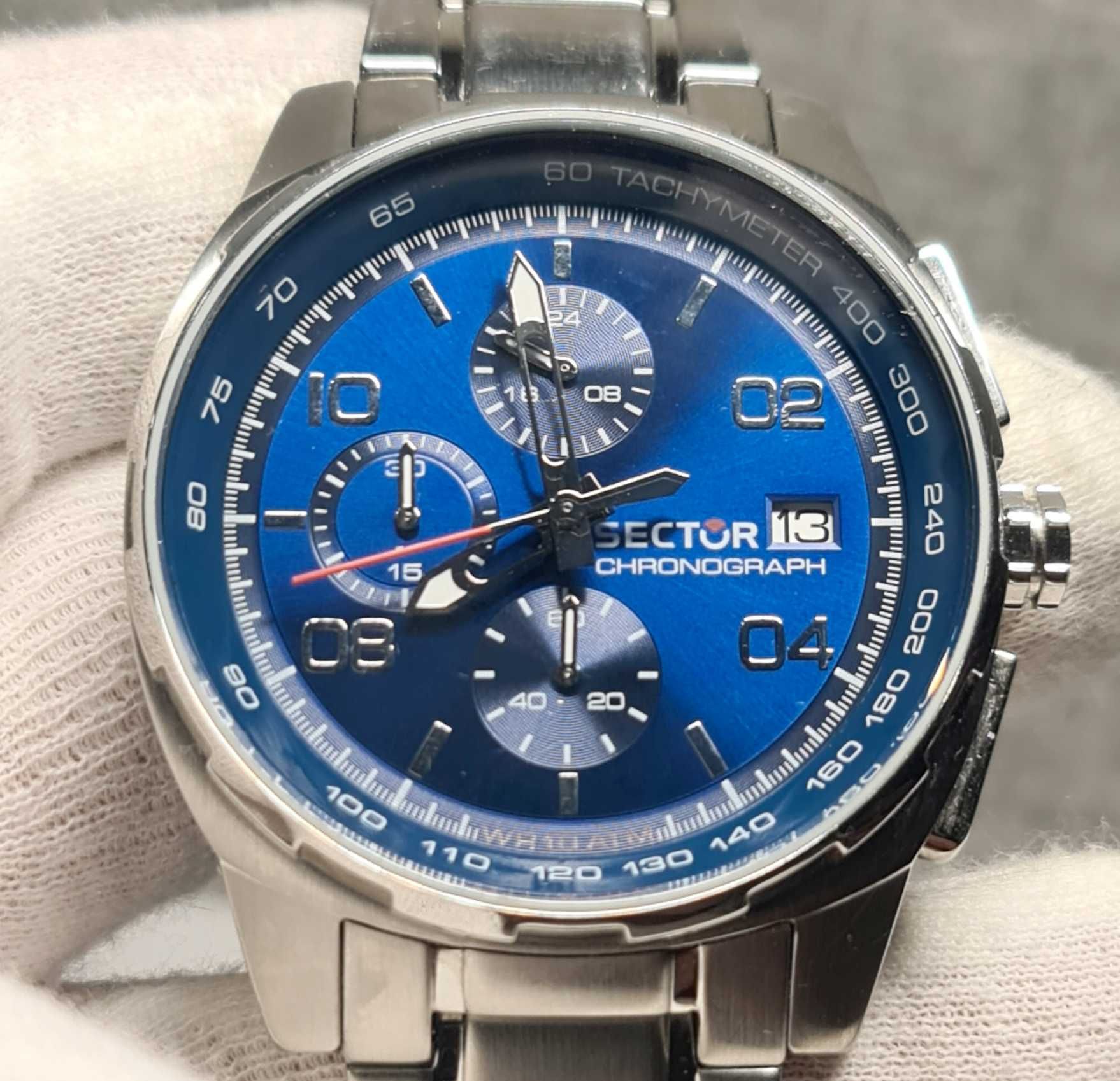 Чоловічий годинник часы Sector 890 Chronograph 44mm Sapphire